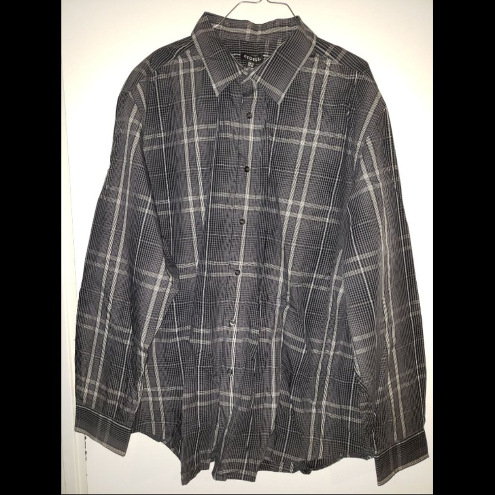 Men' s George Plaid Men's Shirts